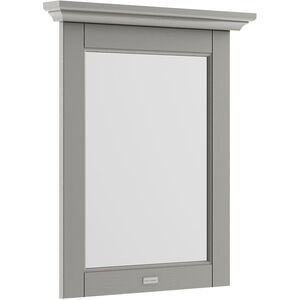 Balterley Flat Mirror - 600mm - Storm Grey