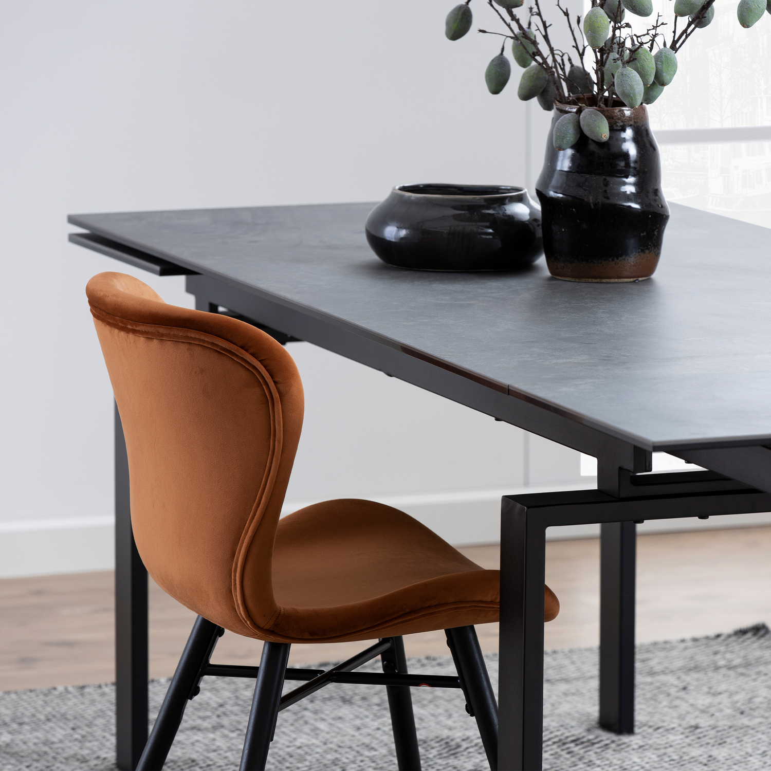 Furniture To Go Black Batilda Dining Chair In Copper Set Of 2 - 1 - Image 4