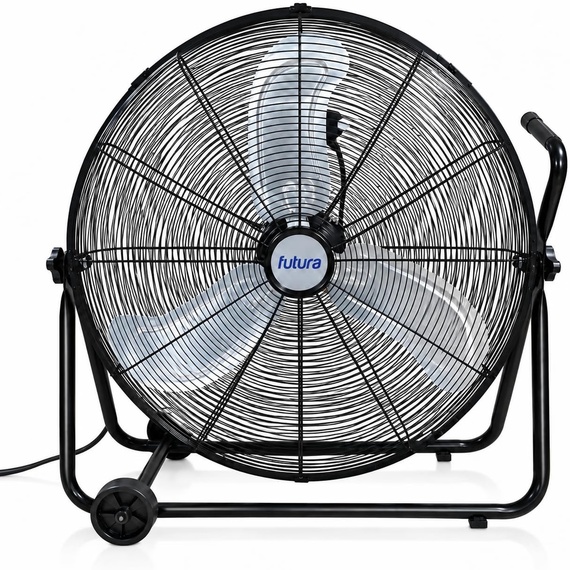 Futura 32 Inch Black Floor Fan