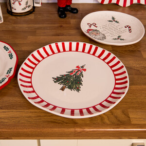 Festive Tree Plate