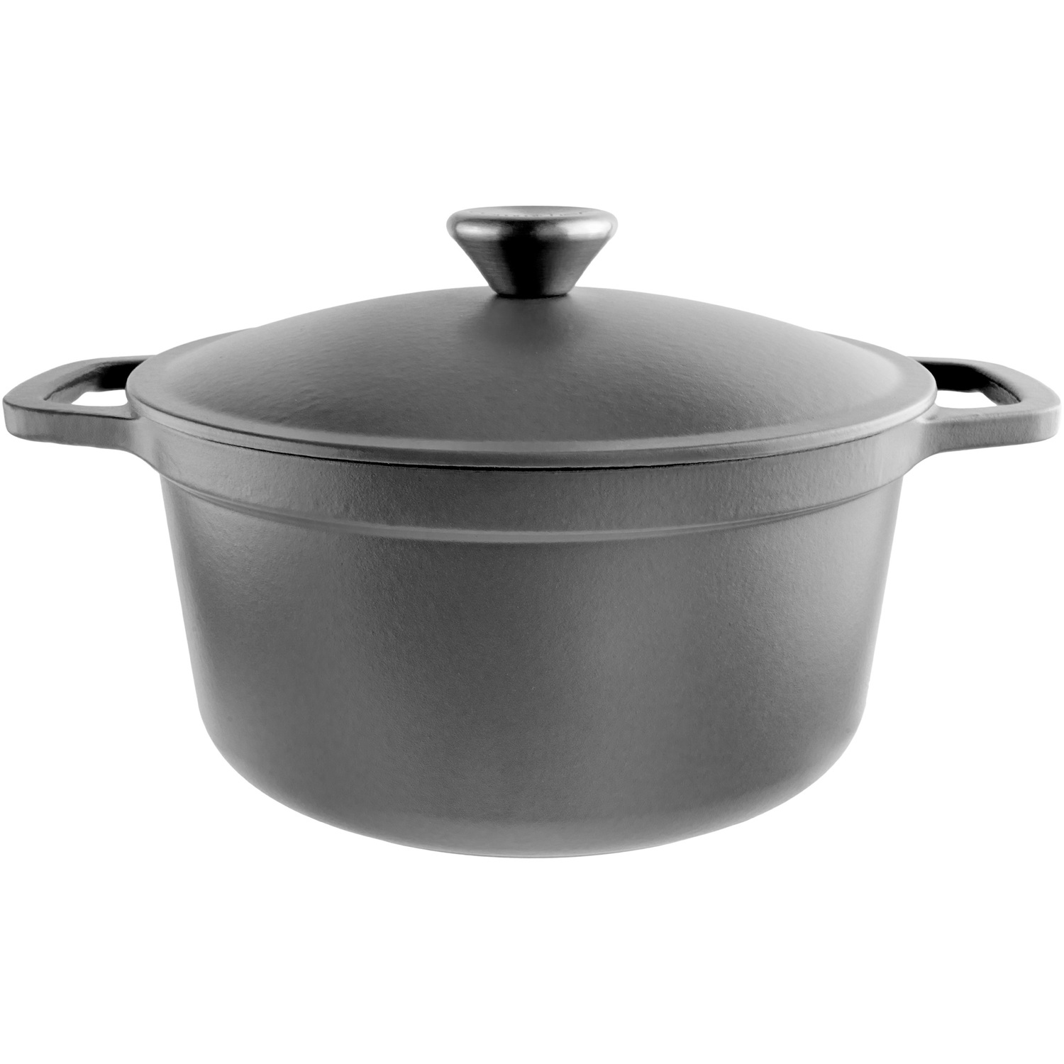 Image of Commichef Lightweight Cast Iron 4.5L Black&hellip;