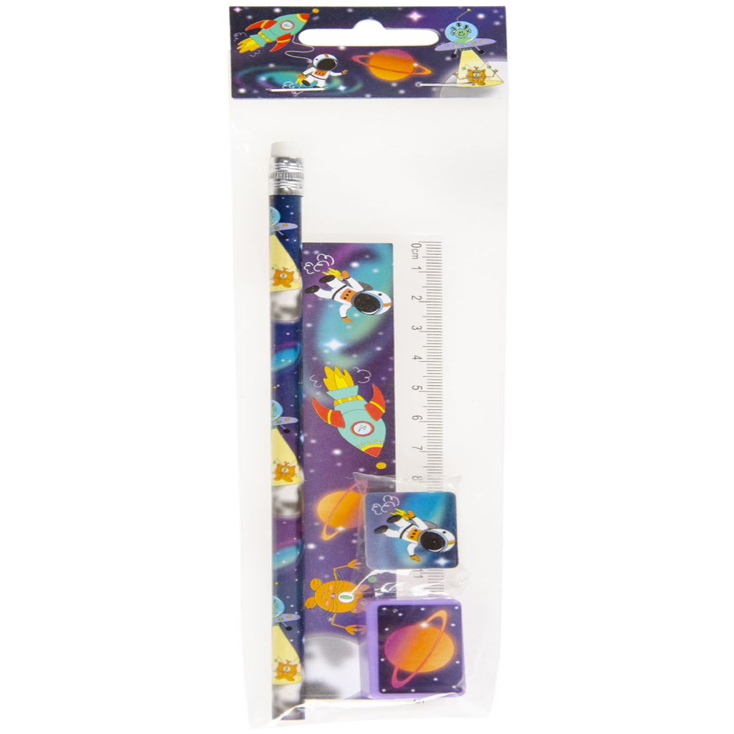 Lg-Imports Space Stationery Set - White