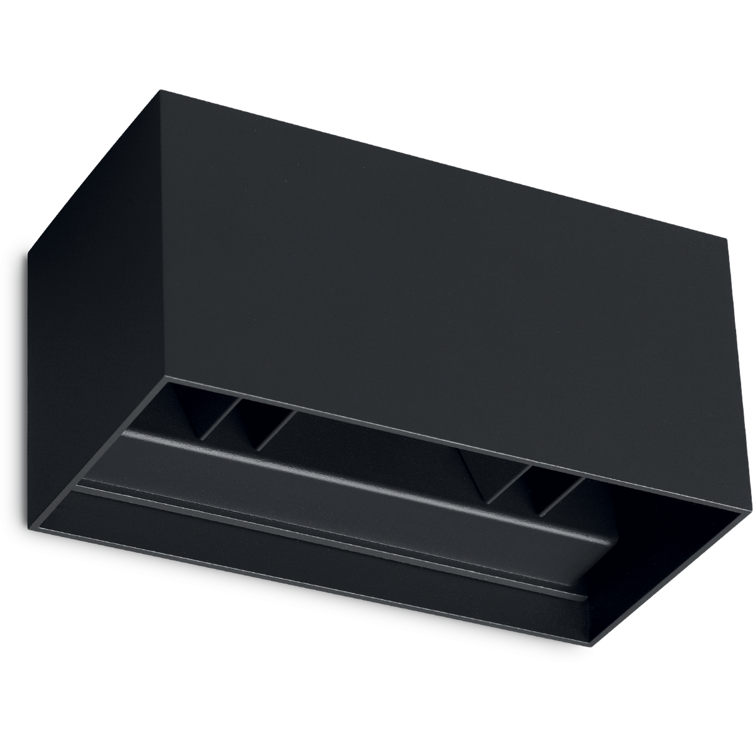 Ideal Lux Lighting Atom Wall Light Black - Black
