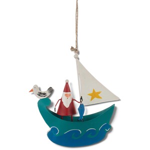 High Seas Santa Christmas Tree Decoration