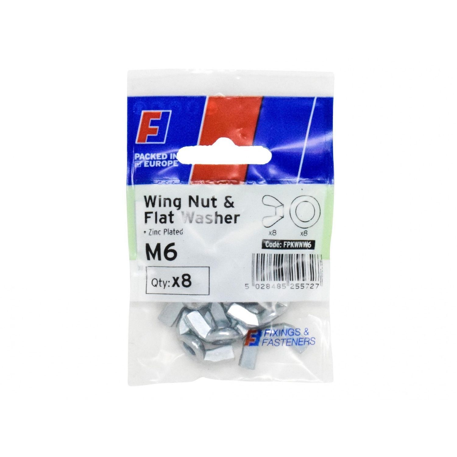 Forgefix Nwing Nut & Washer A - Multi Colour