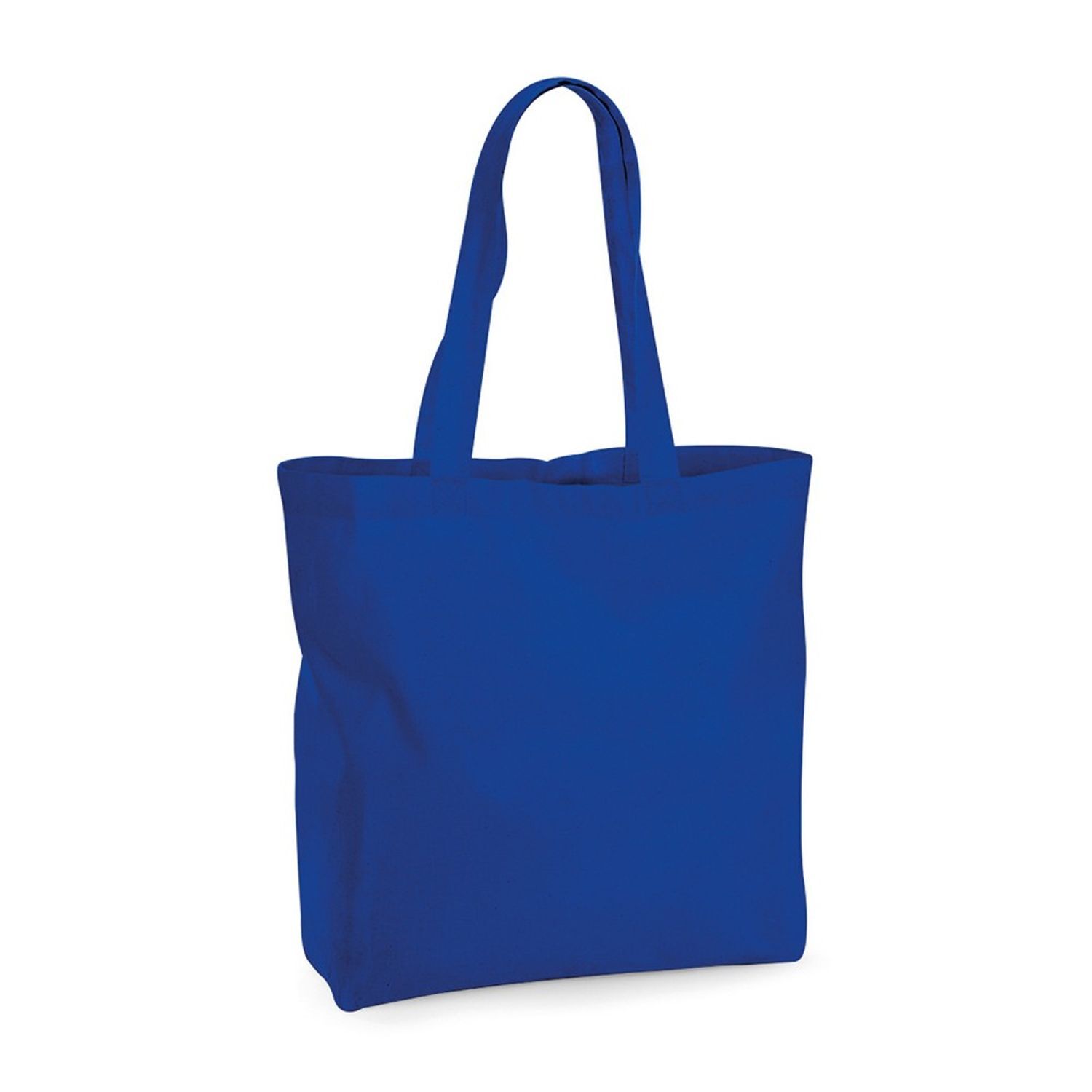 Westford Mill Unisex Organic Premium Cotton Maxi Tote Bag A - Bright Royal