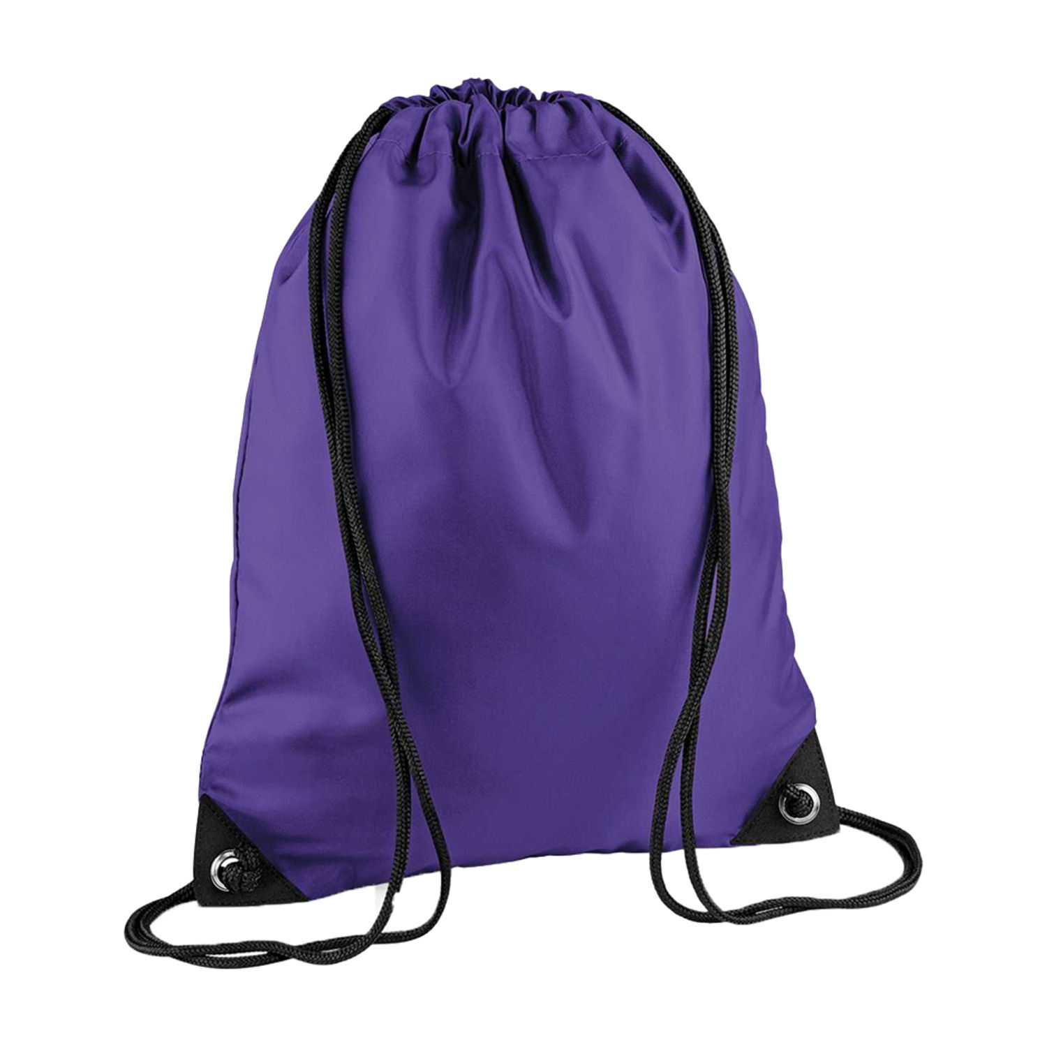 Bagbase Premium Drawstring Bag E - Purple