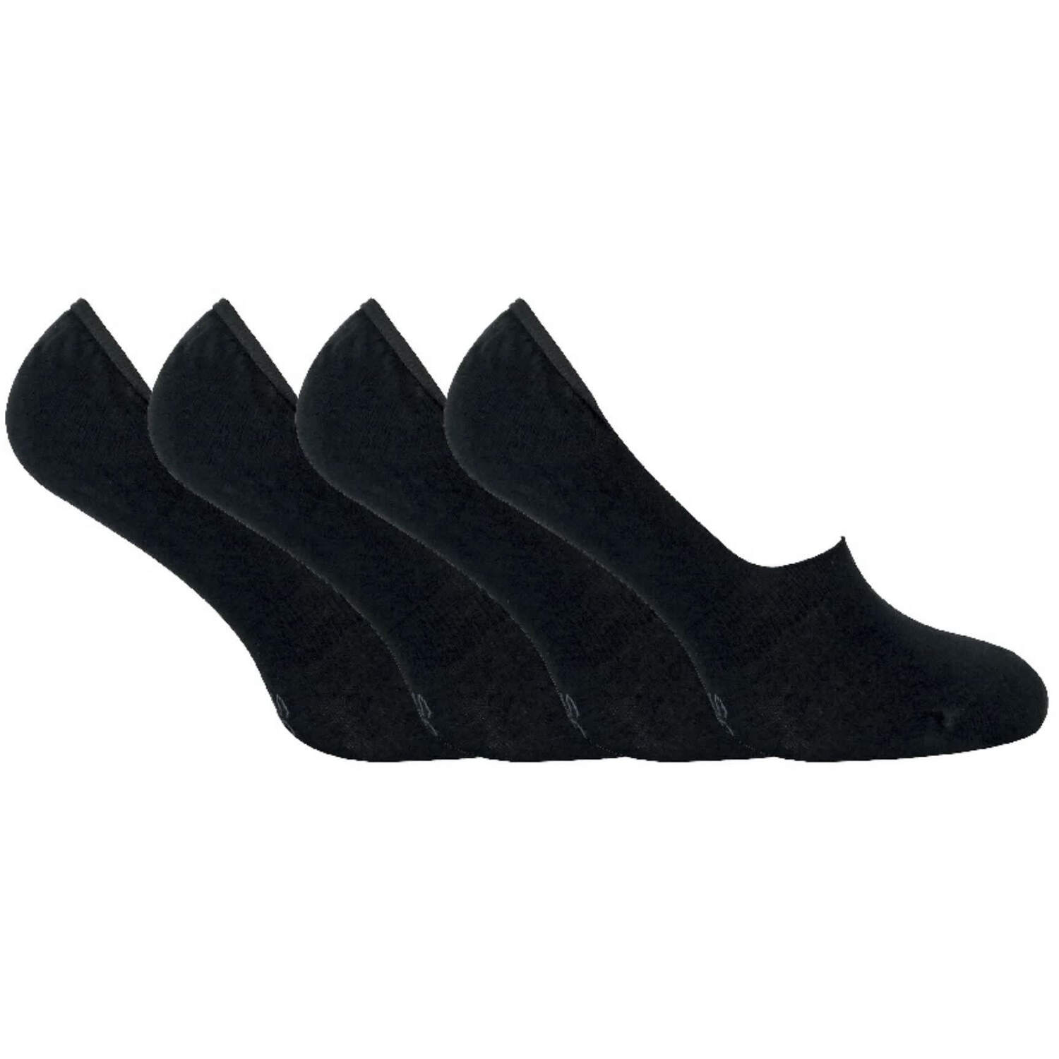 Sock Snob - 4 Pairs Bamboo No Show Invisible Low Cut Liner Socks for Men & Women with Non Slip Silicone Grip - Image 3