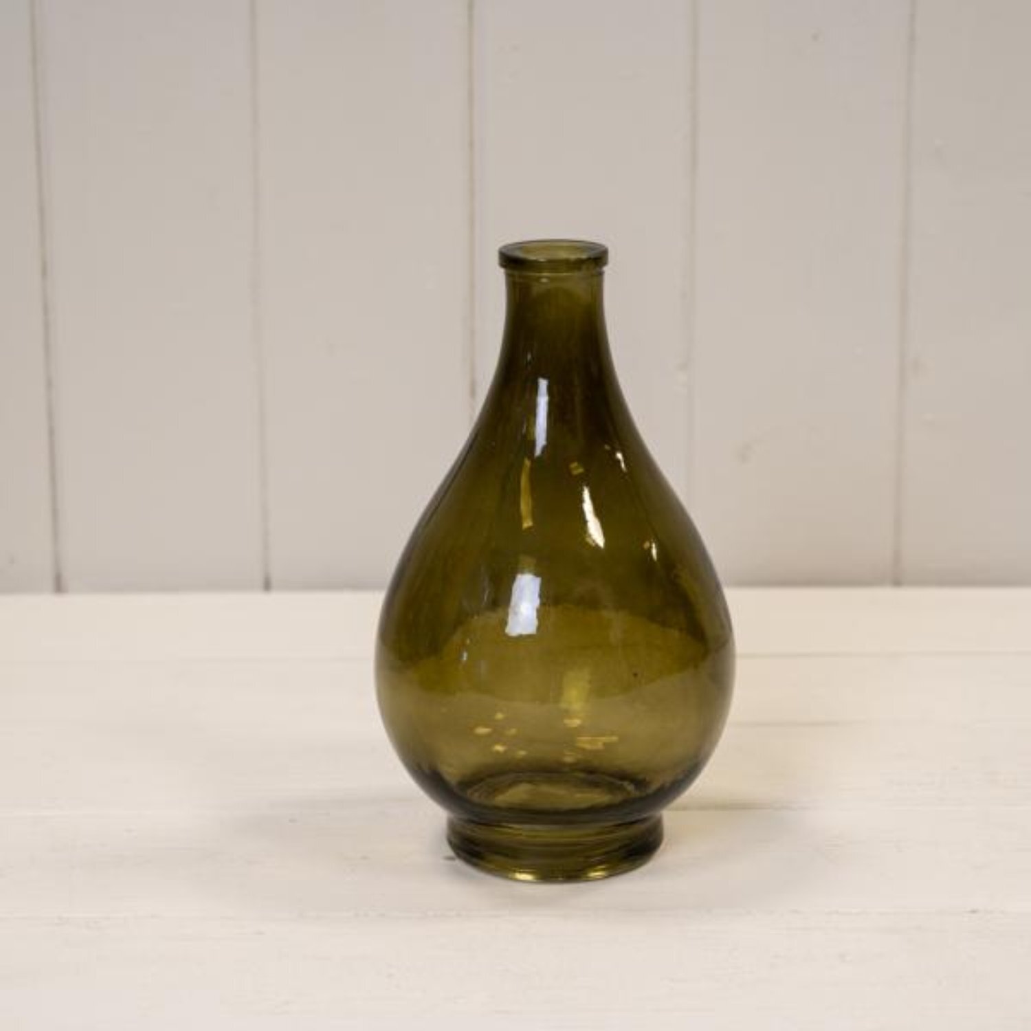  - Stylish Olive Green Medium Bud Vase - Image 3