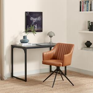 Calla Faux Leather Swivel Office Chair