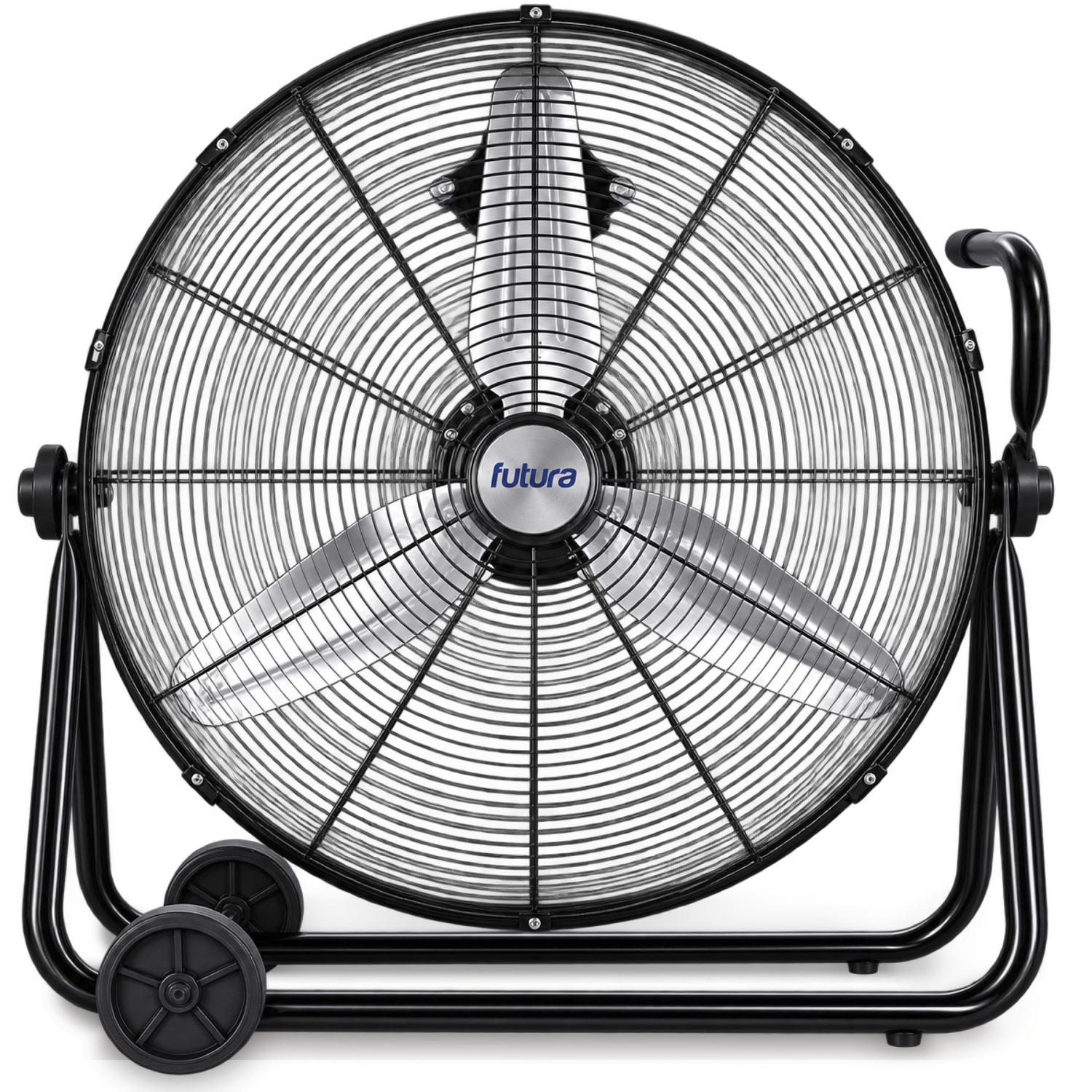 Futura 32 Inch Black Floor Fan - Black