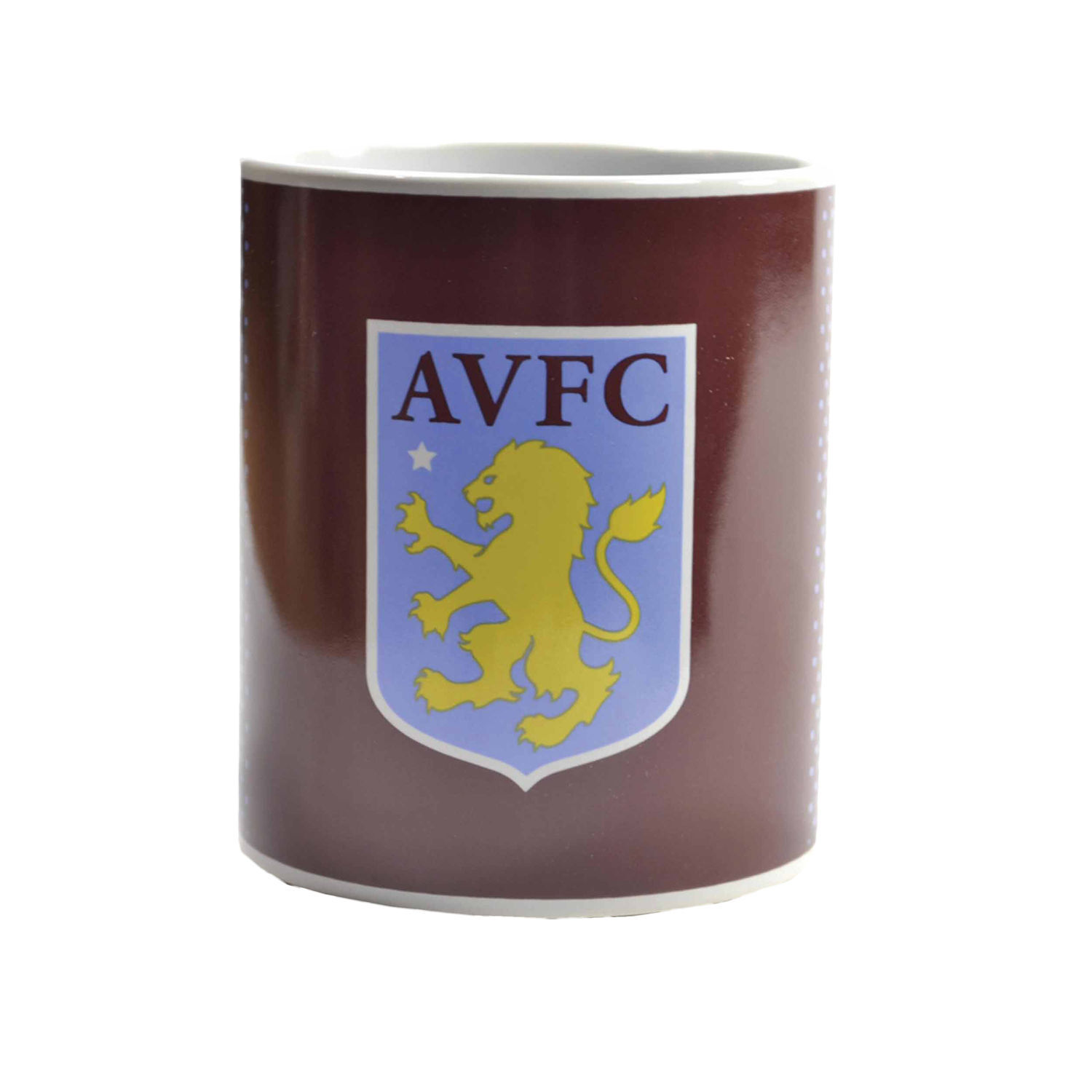 Aston Villa Fc Fade Mug - Claret Red/Sky Blue