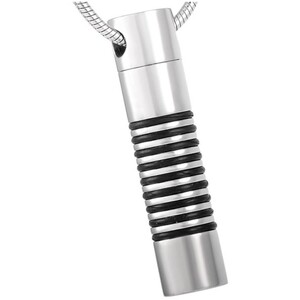 Cremation Jewellery Ashes Pendant - 316L Steel, Funnel Kit & 18