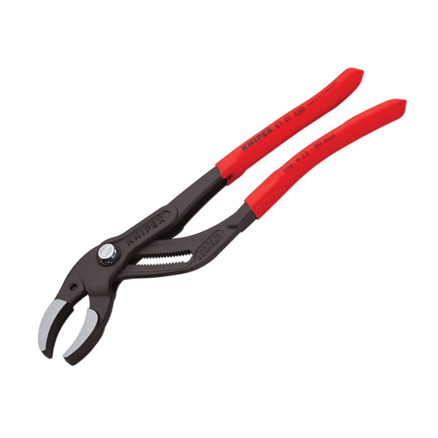 Knipex Plastic Pipe Gripping Pliers 80Mm Capacity 250Mm