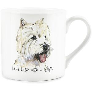 Westie Portrait Bone China Mug