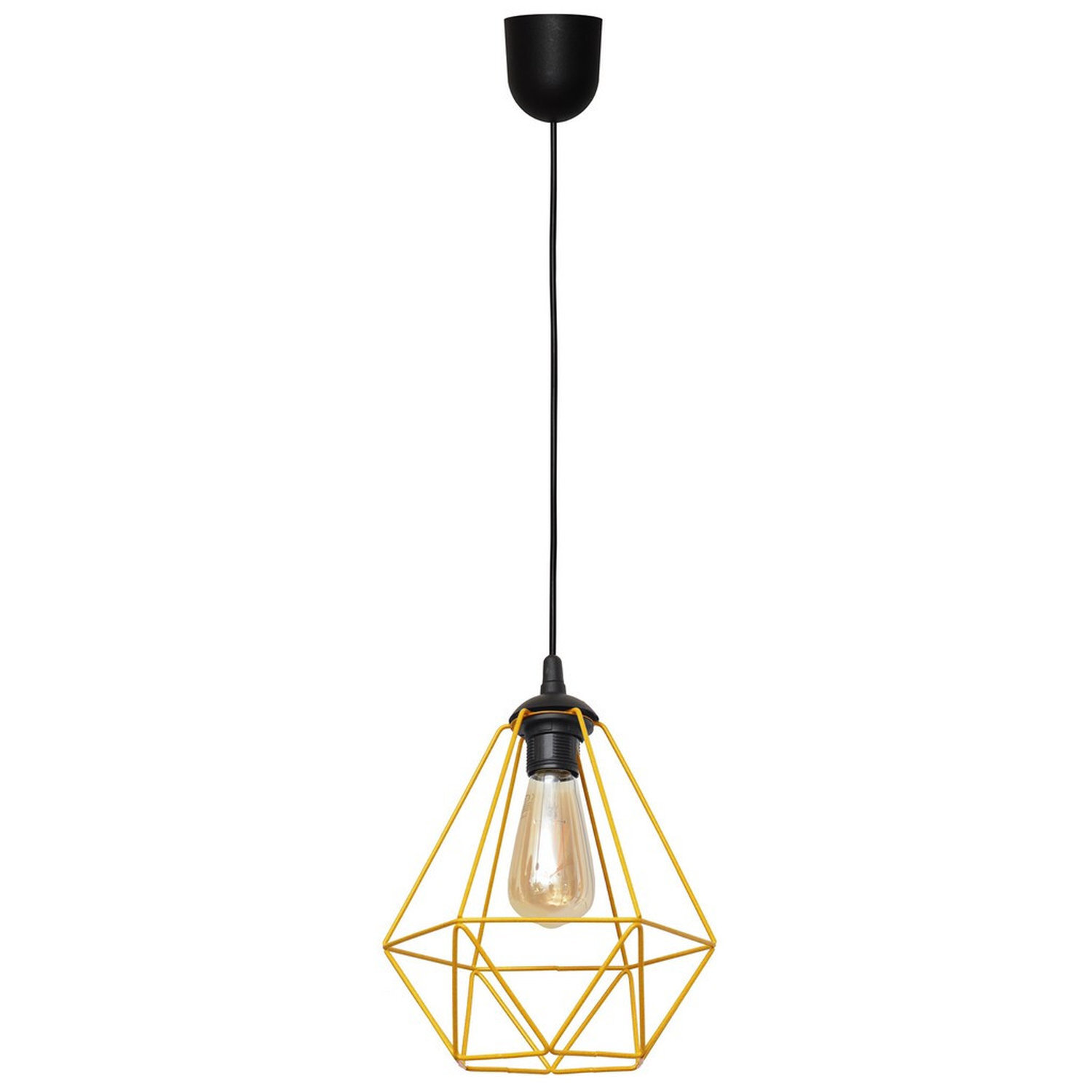 Helam Lighting Karo Pendant Light Black