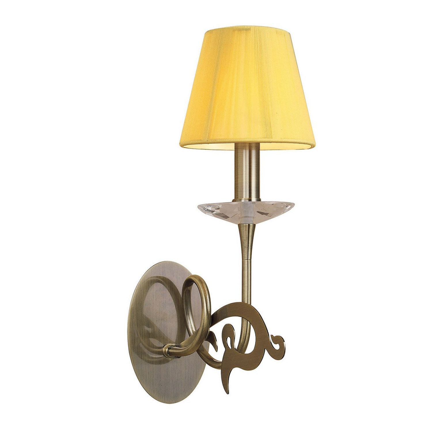 Inspired Lighting Acanto Wall Light Brass