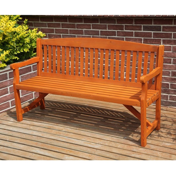 Wooden 3 Seater Chair Garden Bench 