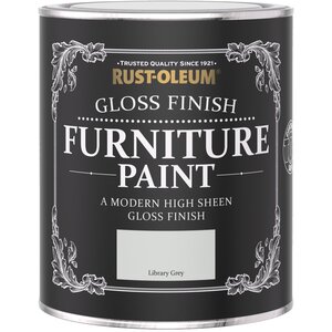 Rust-Oleum Gloss Furniture Paint Library Grey