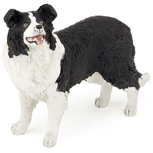 PAPO Dog and Cat Companions Border Collie Toy Figure