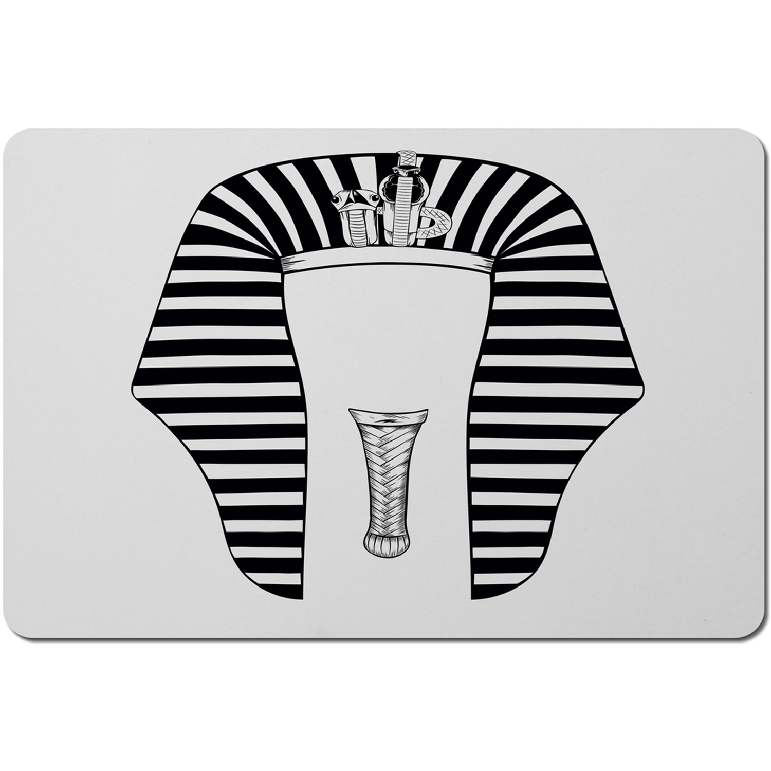 Tutankhamun Placemat - Black