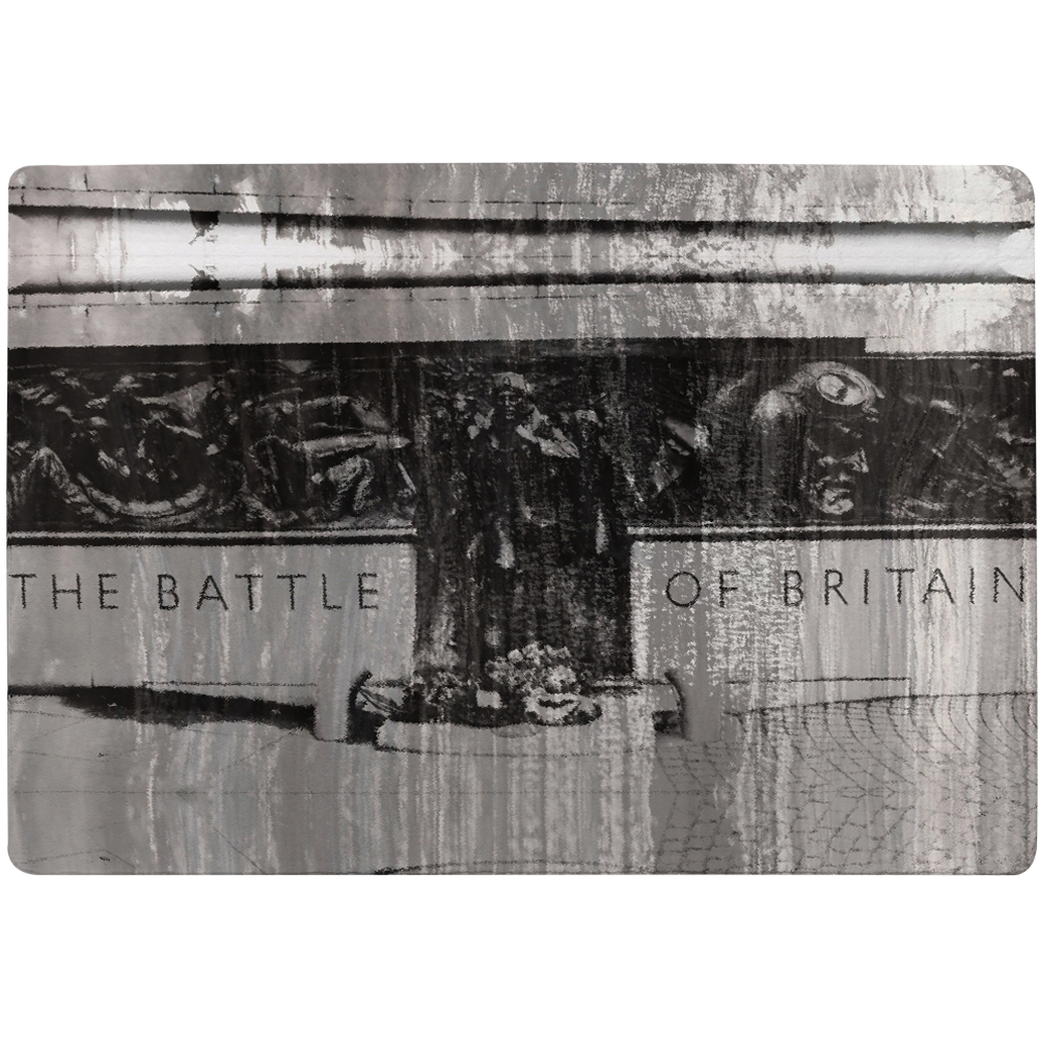 Battle Of Britain London Rug - Black / 150cm thumbnail