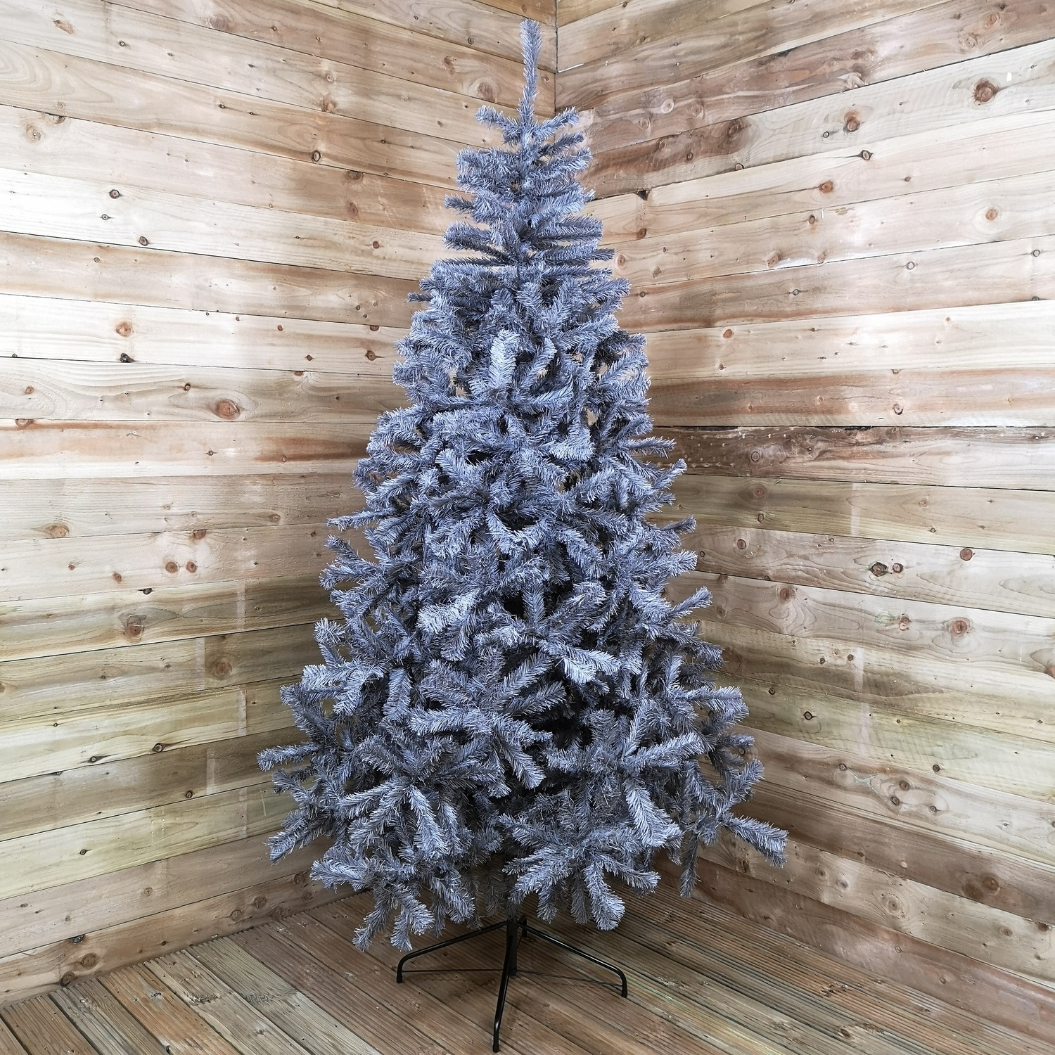 Samuel Alexander 8Ft Colorado Grey Spruce Wrapped With 1097 Tips - Grey
