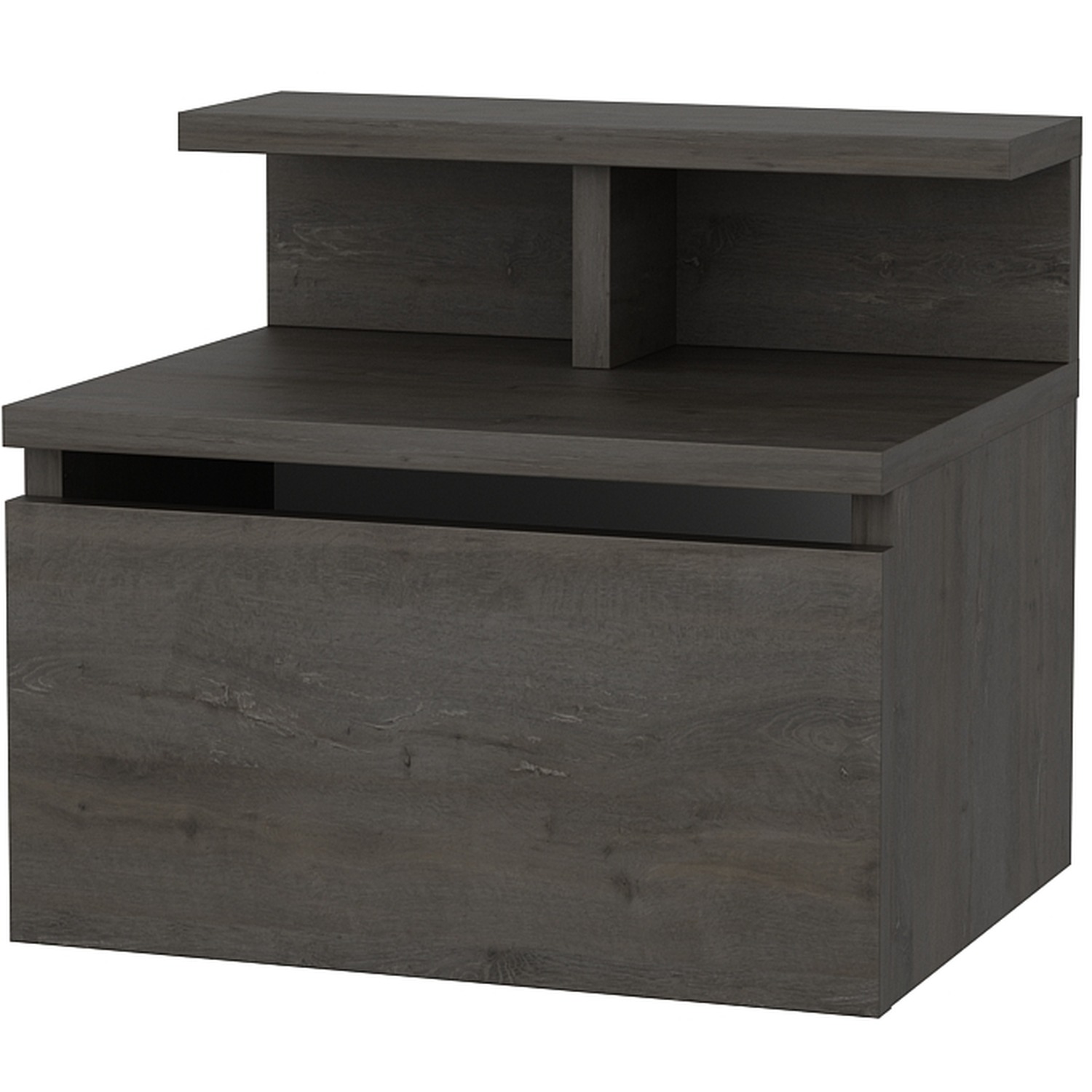 Aleph Floating Bedside Table - Wenge