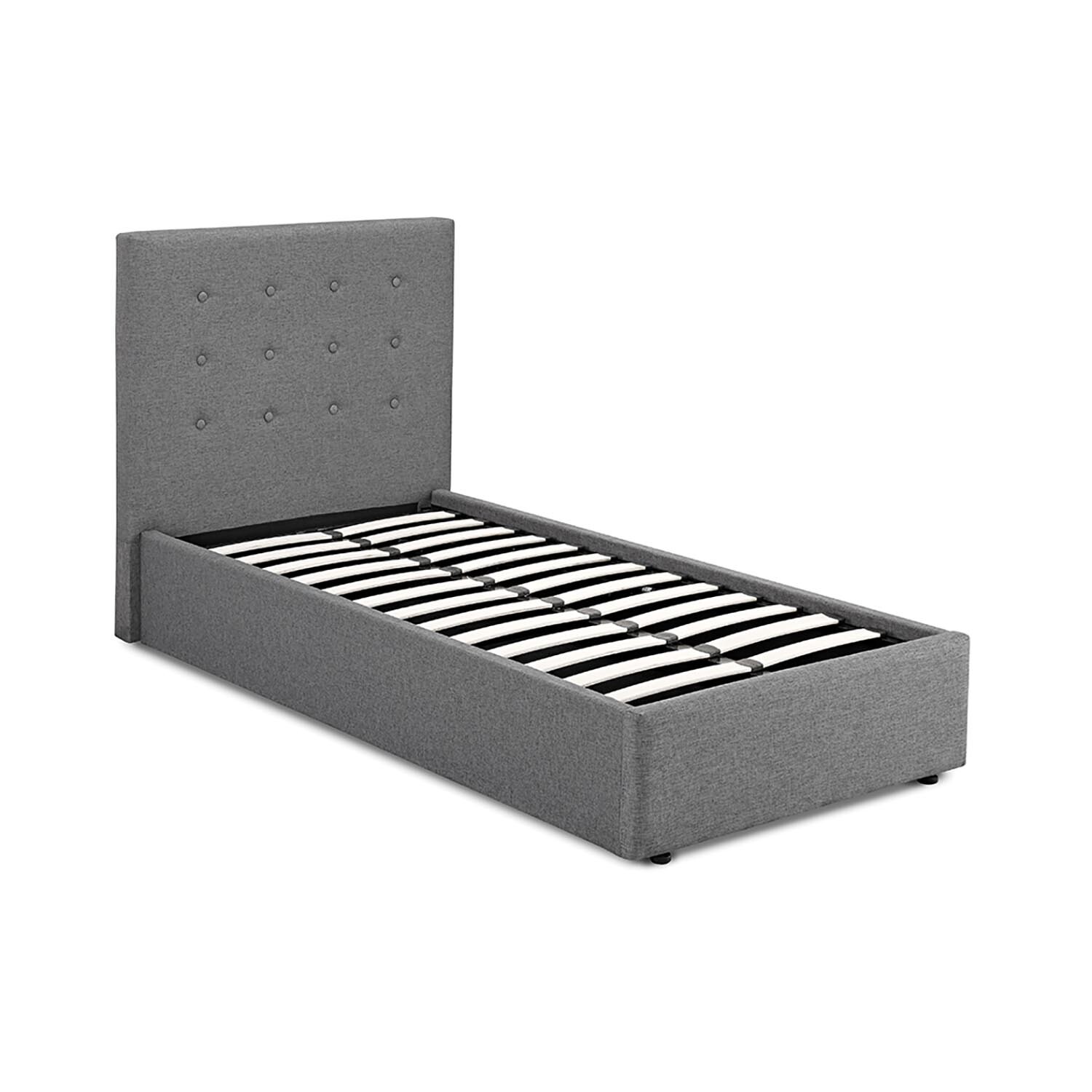 Lpd Home Lucca Bed - Grey / Single