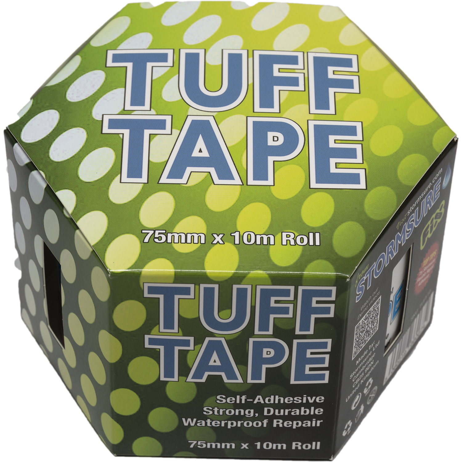 Tuff Tape Self-Adhesive Waterproof Repair Roll 10m - Clear