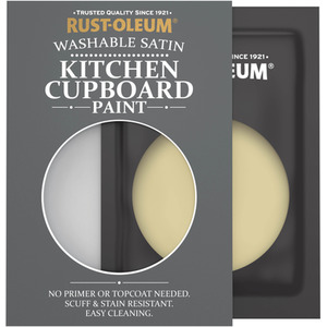 Rust-Oleum Kitchen Cupboard Satin Finish Tester Sachet - Wasabi 10ml