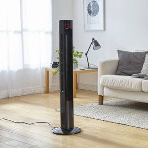 Neo 46 inch Black Free Standing Tower Fan