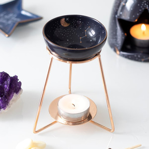 Shimmering Star Sign Oil Burner Aromatic Home Decor