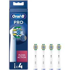 Oral-B Pro Floss Action Toothbrush Heads, 4 Counts