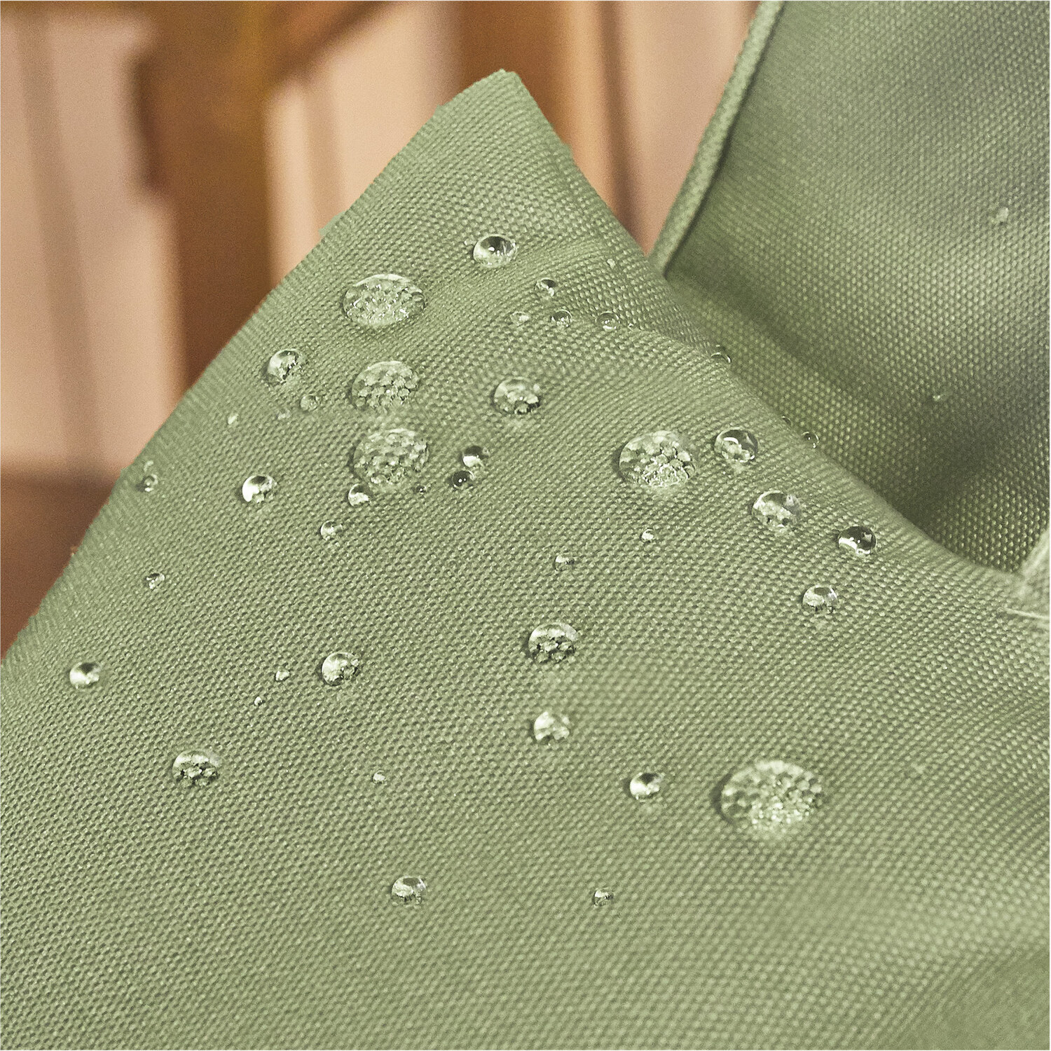 Adirondack Garden Chair Cushion With Ties And Headrest - Green