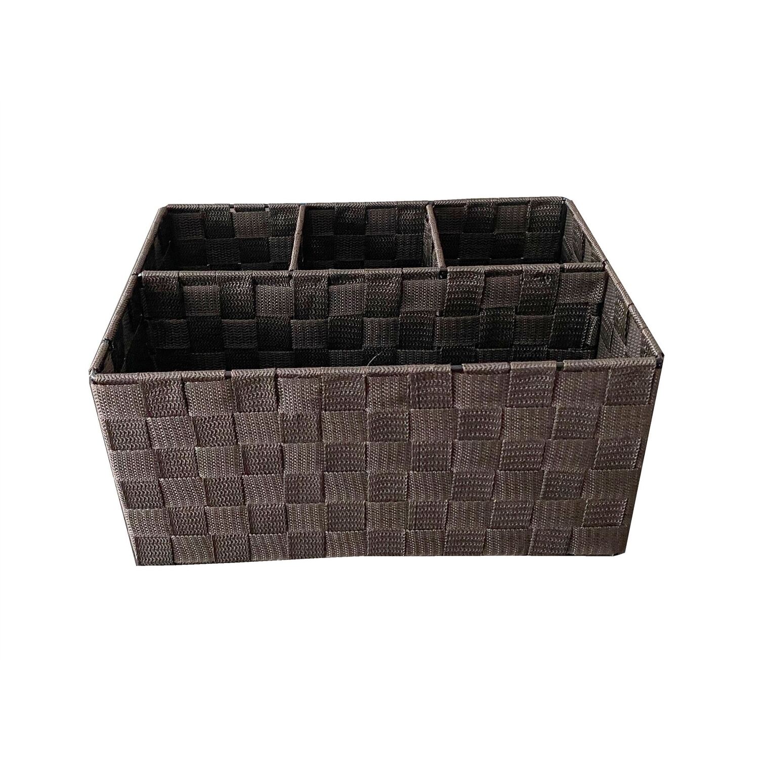 Image of 4 Section Fabric And Metal Organiser&hellip;