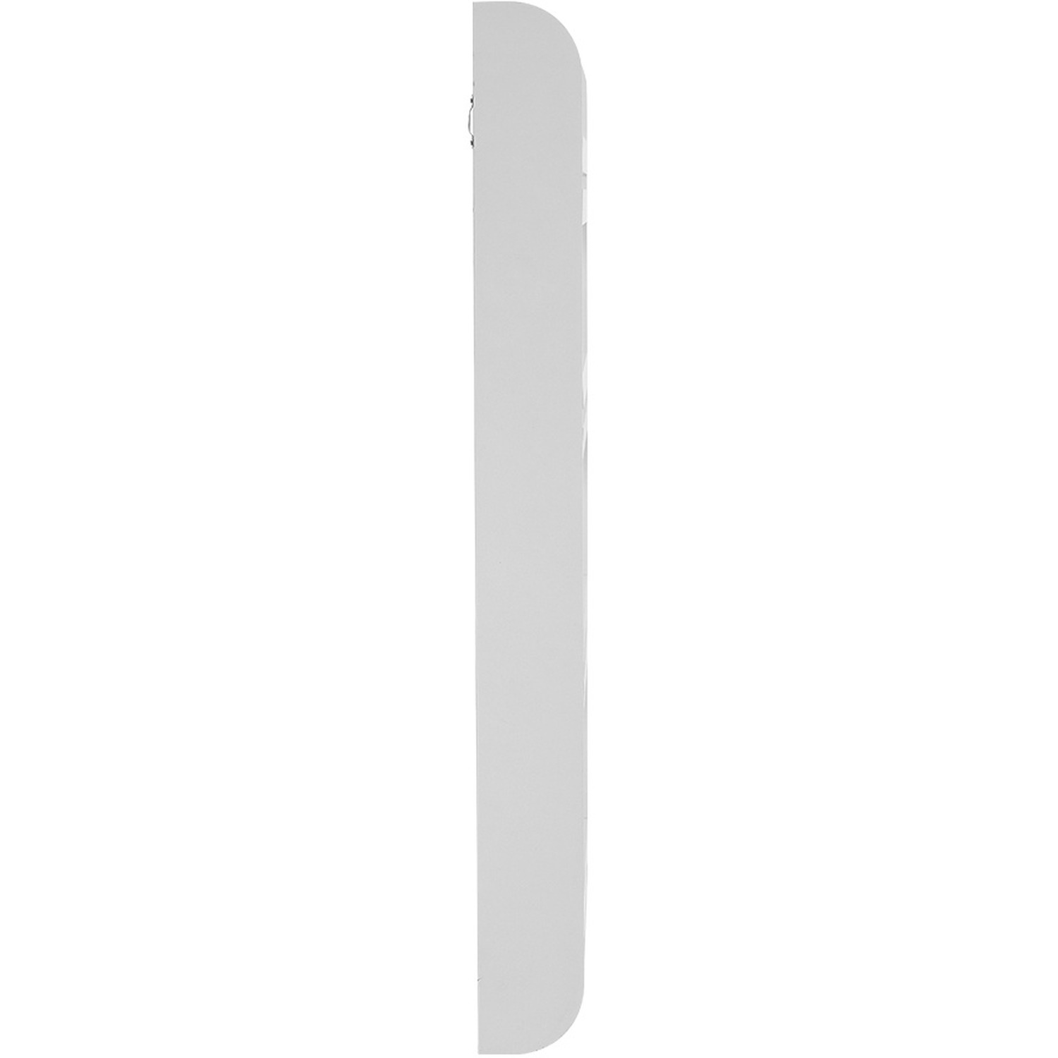 4-tier Wooden Modern Wall-mounted Shelf - White