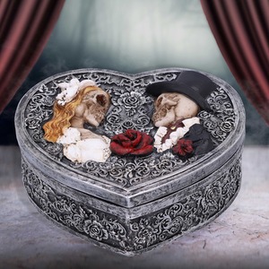 Last Vow Box Skeleton Heart Box Trinket Jewellery Box
