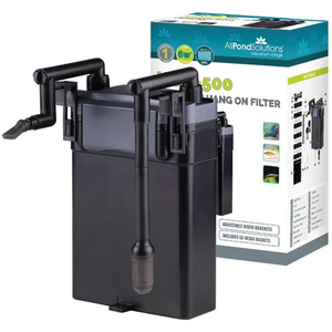 AllPondsolutions Hang On Aquarium External Filter HOB-500