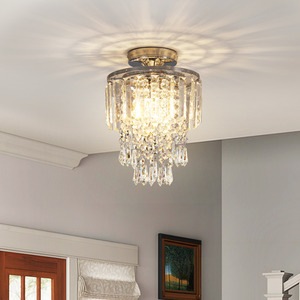 Three-tier Crystal Pendant Ceiling Light