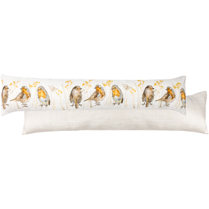 Oakwood Robin Watercolour Printed  Draught Excluder
