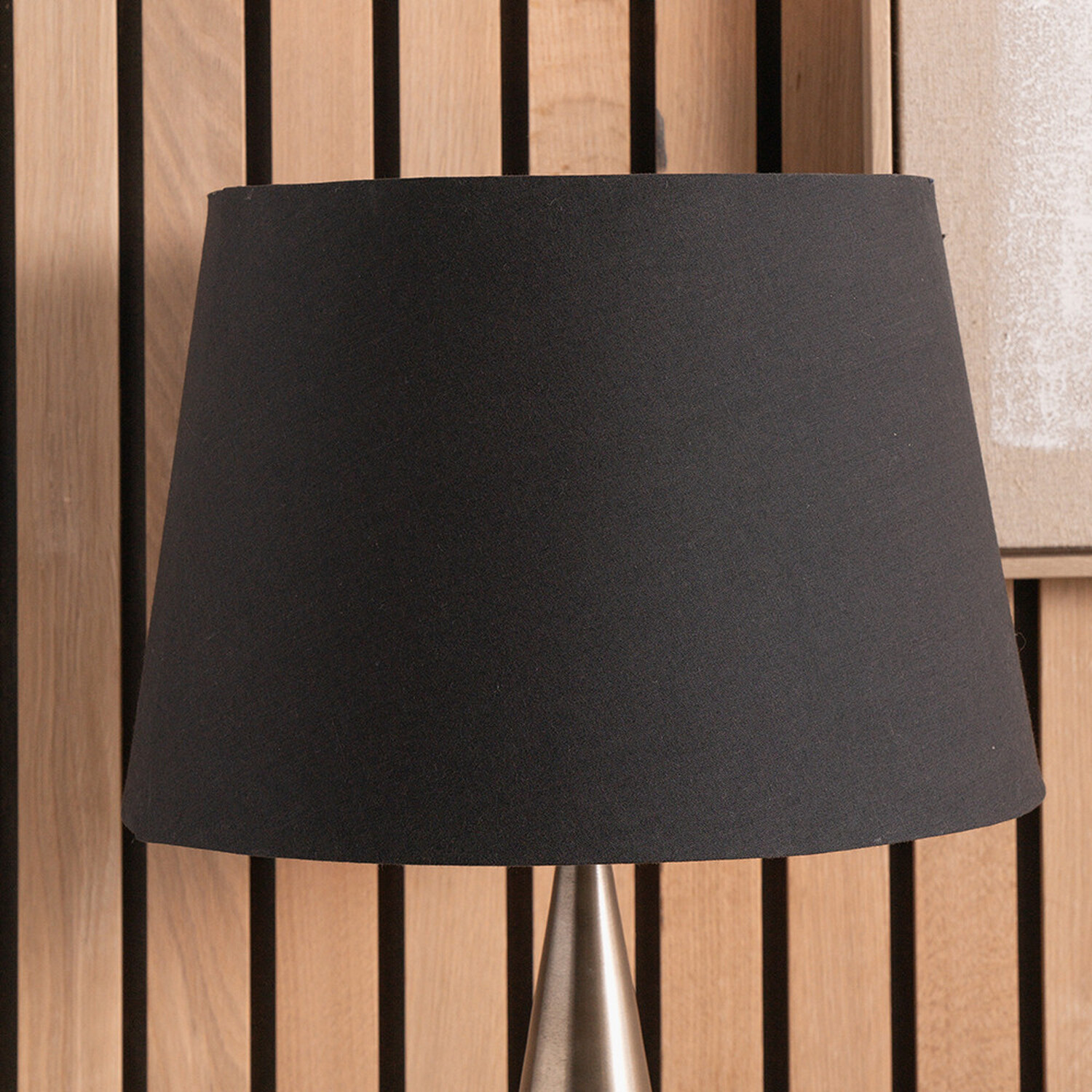 Image of 25cm Tapered Poly Cotton Lamp shade&hellip;