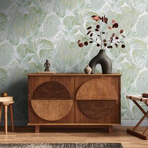 Large Botanical Leaves Wallpaper
