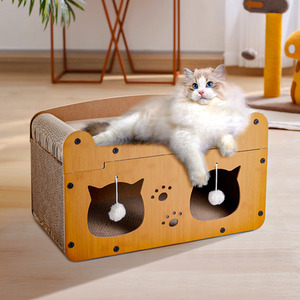 Multi-Functional Cat Scratching Board Cat House