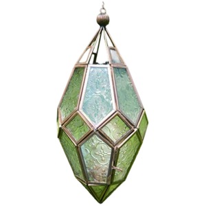 Moroccan Lanterns Large Hanging Pendant Clear