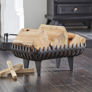 Heavy Cast Log Basket
