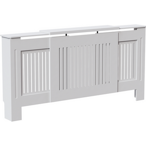 White / 204cm Chelsea Radiator Cover shot 8338421