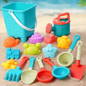 14 Piece Beach Toy Set with Bucket