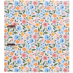 Bright Floral Lever Arch File