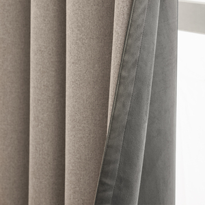 Verso Suede Blackout Eyelet Curtains